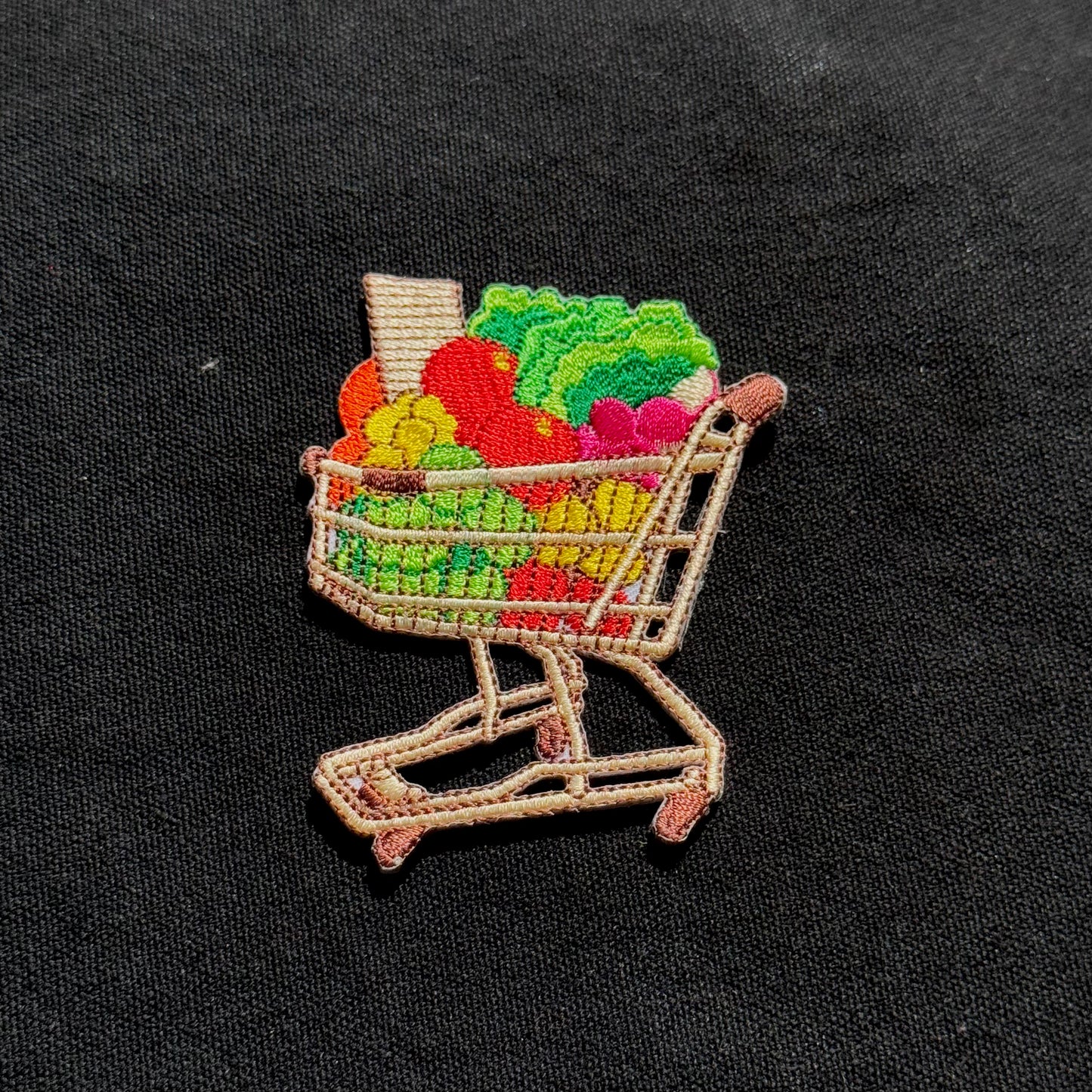 DIY Veggie Iron-on Embroidery Patches Kit (set of 8)