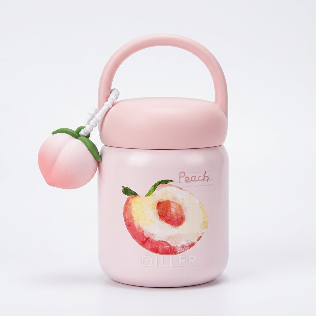 Fruit Charm Insulated 200ml Food Jar | Stores drinks and food