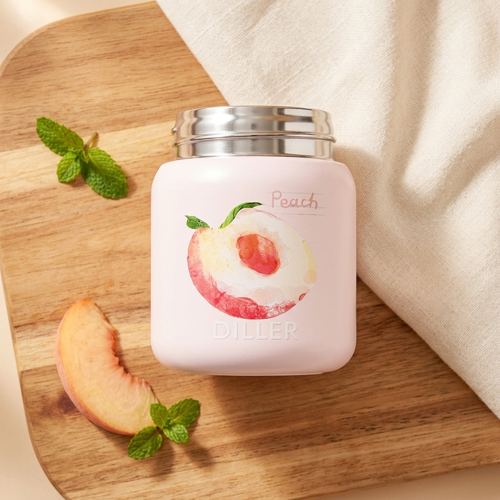 Fruit Charm Insulated 200ml Food Jar | Stores drinks and food
