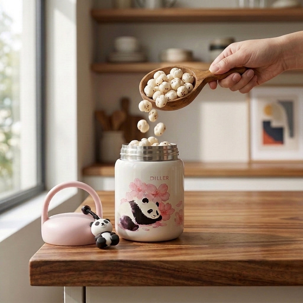 Fruit Charm Insulated 200ml Food Jar | Stores drinks and food