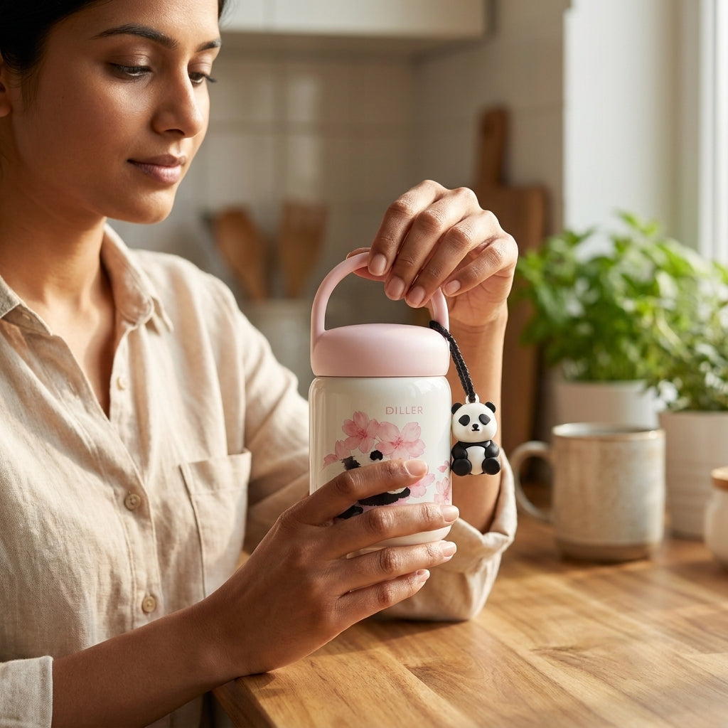 Fruit Charm Insulated 200ml Food Jar | Stores drinks and food